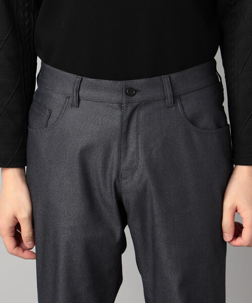 COMME CA MEN（コムサメン）の「ドビーストレッチ 5ポケットパンツ（その他パンツ・メンズ・チャコールグレー・M/L）」の9枚目の写真