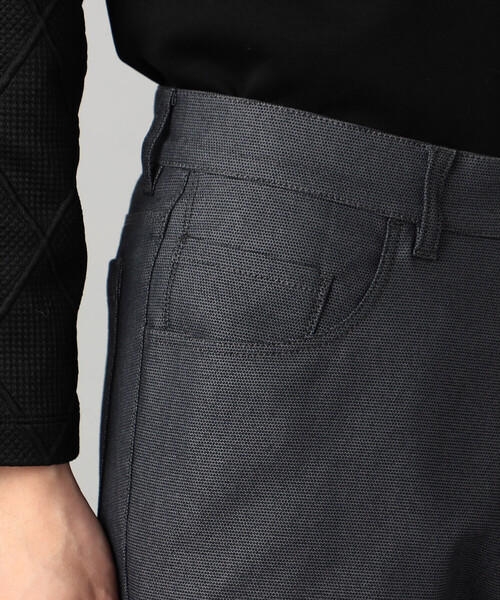 COMME CA MEN（コムサメン）の「ドビーストレッチ 5ポケットパンツ（その他パンツ・メンズ・チャコールグレー・M/L）」の12枚目の写真
