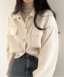 Beststore（ベストストア）の「ジャケットシャツ　コーデュロイシャツブルゾン（ブルゾン）」