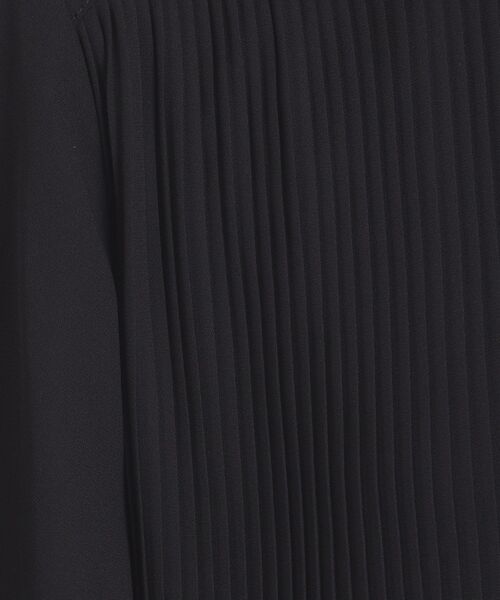 ITS'DEMO（イッツデモ）の「【入卒／手洗い可】プリーツブラウス（シャツ/ブラウス・レディース・オフホワイト/パープル/ブラック・00）」の12枚目の写真