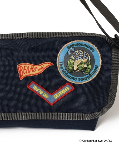 BEAMS mini(ビームスミニ)の「【7/2再値下げ】【COLLABORATION】最強王図鑑 / ショルダーバッグ 2026SS お出かけ 旅行 公園(ショルダーバッグ・キッズ・ネイビー・ONE SIZE)」の18枚目の写真