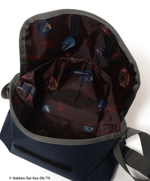 BEAMS mini(ビームスミニ)の「【7/2再値下げ】【COLLABORATION】最強王図鑑 / ショルダーバッグ 2026SS お出かけ 旅行 公園(ショルダーバッグ・キッズ・ネイビー・ONE SIZE)」の13枚目の写真