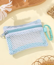 LYEON（リヨン）の「カラビナ付きメッシュポーチ（ポーチ）」