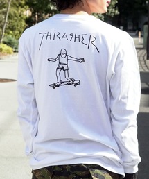 GONZ ART L/S T-SHIRTS/THRASHER スラッシャー アートロンT 長袖Tシャツ スケート