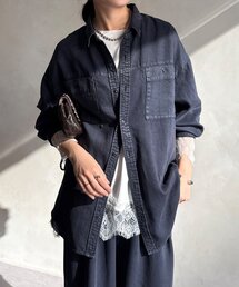 DouDou | 【セットアップ可能】リヨセルシャツ(シャツ/ブラウス)