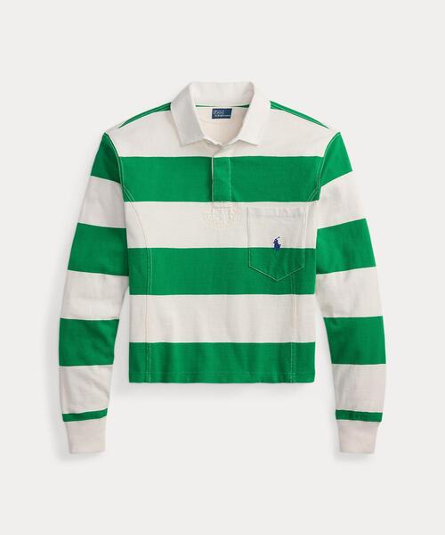 POLO RALPH LAUREN(ポロ ラルフ ローレン)の「ジャージー シェイプド ラグビー シャツ(その他トップス・レディース・グリーン・XS/M/S)」の3枚目の写真