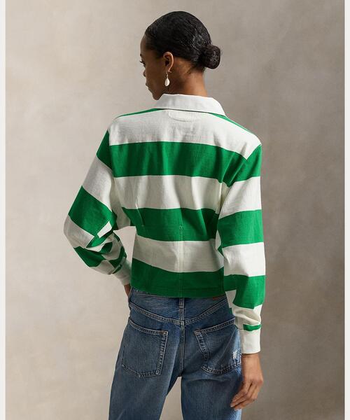 POLO RALPH LAUREN(ポロ ラルフ ローレン)の「ジャージー シェイプド ラグビー シャツ(その他トップス・レディース・グリーン・XS/M/S)」の7枚目の写真