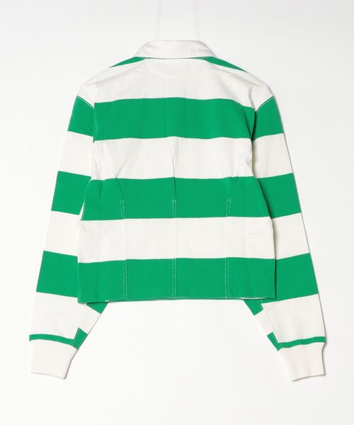 POLO RALPH LAUREN(ポロ ラルフ ローレン)の「ジャージー シェイプド ラグビー シャツ(その他トップス・レディース・グリーン・XS/M/S)」の4枚目の写真
