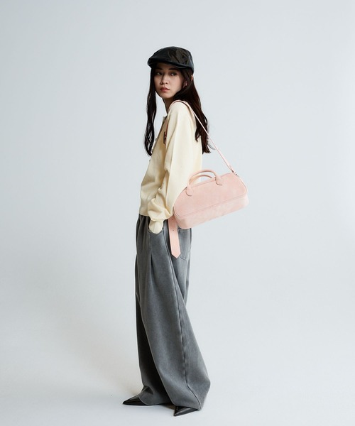 JEANASIS（ジーナシス）の「12Gカバーリングボタンポロニット/658872（ポロシャツ・レディース・アイボリー/ベビーピンク/ホワイト/ネイビー・FREE）」の18枚目の写真