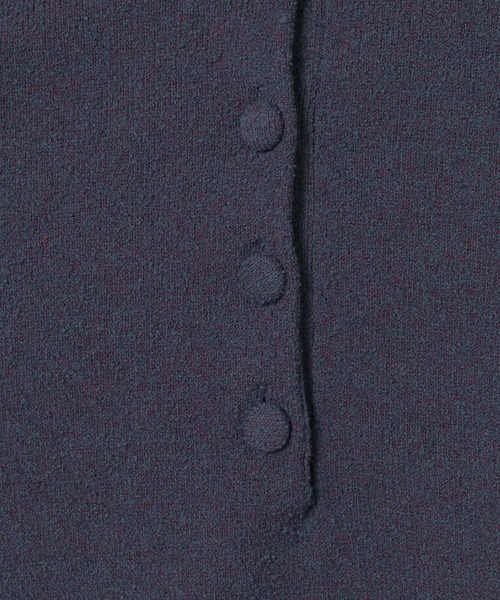 JEANASIS（ジーナシス）の「12Gカバーリングボタンポロニット/658872（ポロシャツ・レディース・アイボリー/ベビーピンク/ホワイト/ネイビー・FREE）」の16枚目の写真