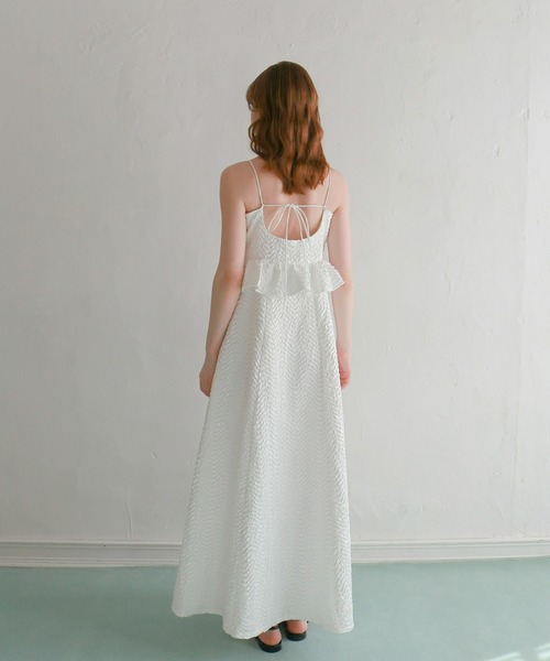 mic by Olu.(ミックバイオルドット)の「サテンパフィーワンピース(ワンピース・レディース・ブラック/ホワイト/ピンク・SMALL/MEDIUM)」の9枚目の写真