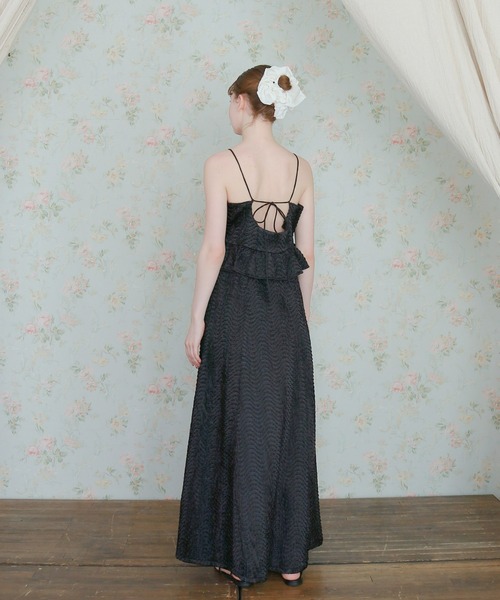 mic by Olu.(ミックバイオルドット)の「サテンパフィーワンピース(ワンピース・レディース・ブラック/ホワイト/ピンク・SMALL/MEDIUM)」の12枚目の写真