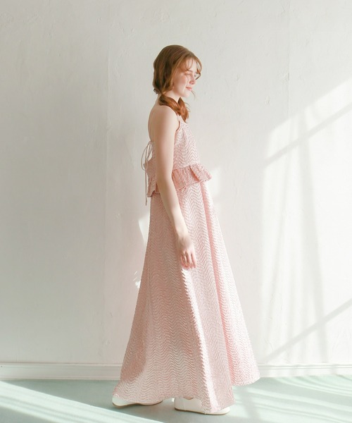 mic by Olu.(ミックバイオルドット)の「サテンパフィーワンピース(ワンピース・レディース・ブラック/ホワイト/ピンク・SMALL/MEDIUM)」の22枚目の写真