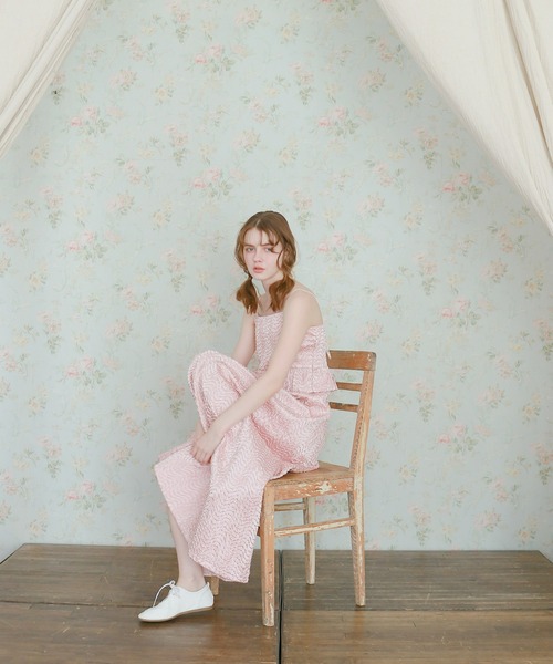 mic by Olu.(ミックバイオルドット)の「サテンパフィーワンピース(ワンピース・レディース・ブラック/ホワイト/ピンク・SMALL/MEDIUM)」の20枚目の写真