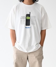 BOOSTOCK（ブーストック）の「ブーストック B/S  PHONE Tシャツ（Tシャツ/カットソー）」