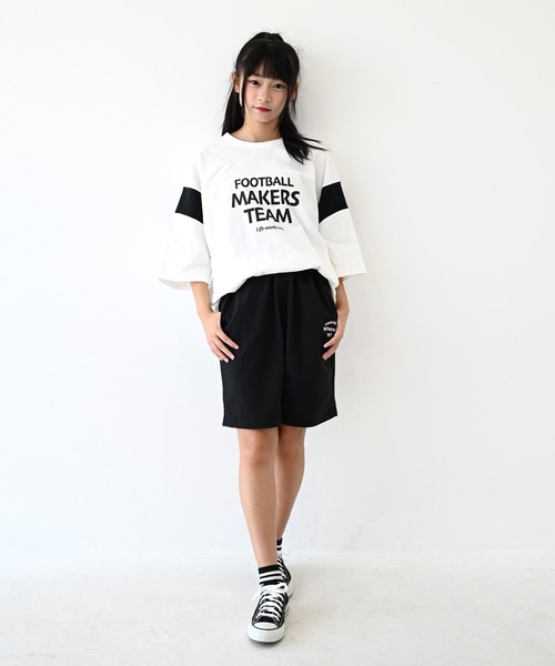 FOV(フォブ)の「FOV/フォブ MAKERS Tシャツ(Tシャツ/カットソー・レディース・ホワイト/サックスブルー/ブラック・F)」の8枚目の写真