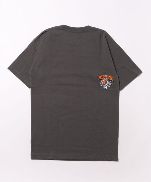 ELEMENT（エレメント）の「ELEMENT/エレメント FLOWER SS G キッズ 半袖Tシャツ BG025P06（Tシャツ/カットソー・キッズ・チャコールグレー/ブルー・130cm/140cm/150cm）」の3枚目の写真