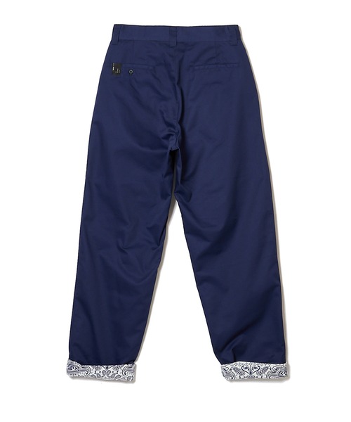 MSML（エムエスエムエル）の「BANDANA T/C TWILL PANTS（チノパンツ・メンズ・ネイビー/モスグリーン・XL/L/M）」の12枚目の写真