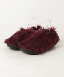 AFB（エーエフビー）の「AFB x SUBU / エーエフビー× スブ / FUR MULE（スリッポン）」