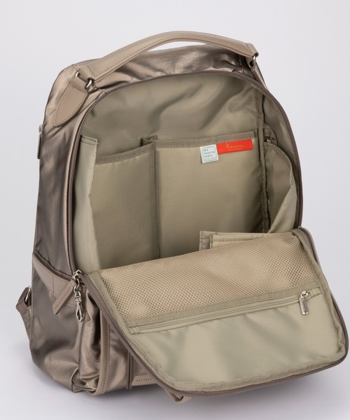 Kanana project（カナナプロジェクト）の「リュックサック PJ-18 14L A4サイズ 軽量 20124（バックパック/リュック・レディース・ブラック/ベージュ/グレー・FREE）」の13枚目の写真