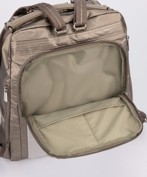 Kanana project（カナナプロジェクト）の「リュックサック PJ-18 14L A4サイズ 軽量 20124（バックパック/リュック・レディース・ブラック/ベージュ/グレー・FREE）」の18枚目の写真