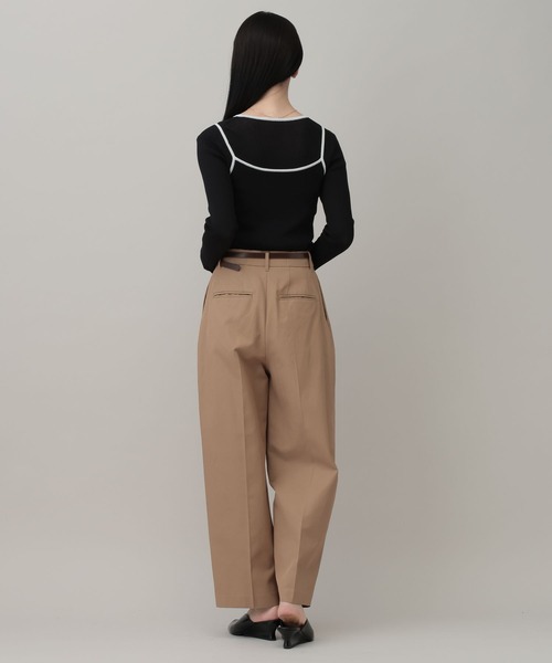 A part by（アパートバイ）の「キャミレイヤードプルオーバー_長袖（Tシャツ/カットソー・レディース・ピンク系その他/ブルー系その他2/ブラック・FREE）」の7枚目の写真