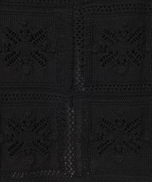 LEPSIM（レプシィム）の「クロシェキャミ　639444（キャミソール・レディース・オフホワイト/ブラック・FREE）」の11枚目の写真