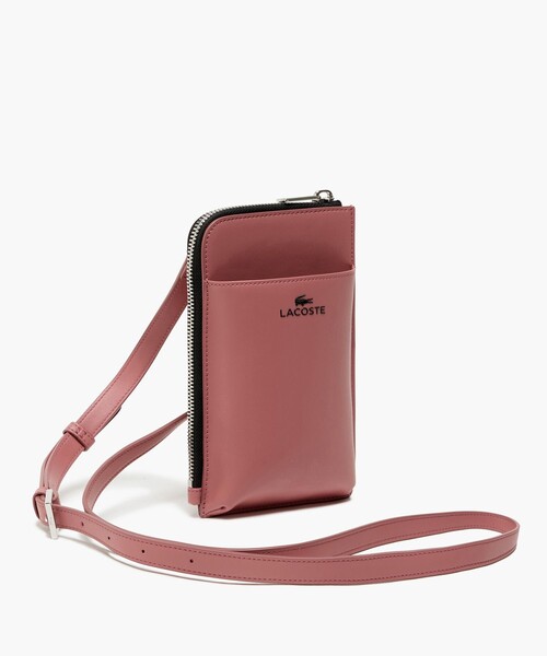 LACOSTE(ラコステ)の「ショルダースマホポーチ(ショルダーバッグ・レディース・ピンク/ブラック/ライトブルー・FREE)」の14枚目の写真