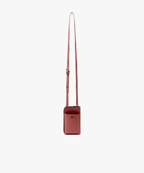 LACOSTE(ラコステ)の「ショルダースマホポーチ(ショルダーバッグ・レディース・ピンク/ブラック/ライトブルー・FREE)」の16枚目の写真