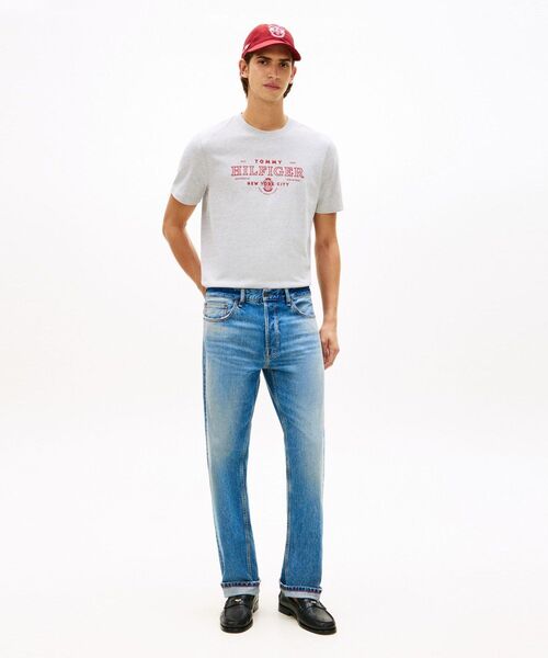 TOMMY HILFIGER(トミーヒルフィガー)の「HERITAGE GRAPHIC TEE(Tシャツ/カットソー・メンズ・レッド/グレー・SMALL/LARGE/MEDIUM/X-LARGE)」の4枚目の写真