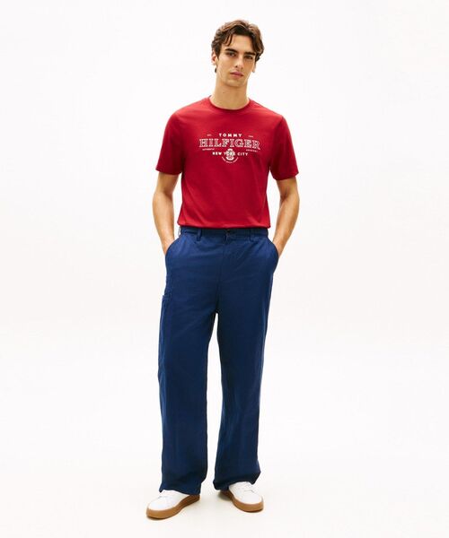 TOMMY HILFIGER(トミーヒルフィガー)の「HERITAGE GRAPHIC TEE(Tシャツ/カットソー・メンズ・レッド/グレー・SMALL/LARGE/MEDIUM/X-LARGE)」の9枚目の写真