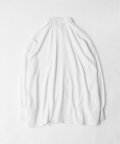 CALIFORNIA OUTFITTERS(カリフォルニア アウトフィッターズ)の「2D9 AIR SEERSUCKER WIDE SHIRT(シャツ/ブラウス・メンズ・ブラック/ホワイト・FREE)」の9枚目の写真