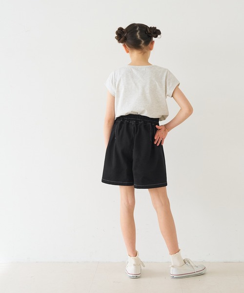 coca(coca)(コカ)の「キッズ ツイルショートパンツ(その他パンツ・キッズ・ブラック/アイボリー・120/130/140/150)」の10枚目の写真