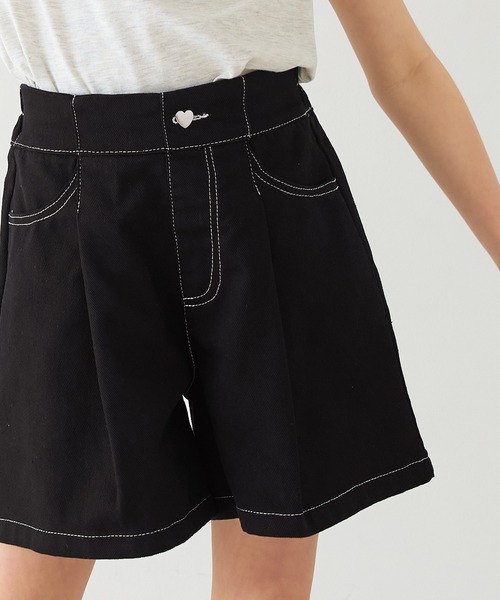 coca(coca)(コカ)の「キッズ ツイルショートパンツ(その他パンツ・キッズ・ブラック/アイボリー・120/130/140/150)」の12枚目の写真