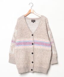 PENDLETON（ペンドルトン）の「ボーダー柄ニットカーディガン（カーディガン/ボレロ）」