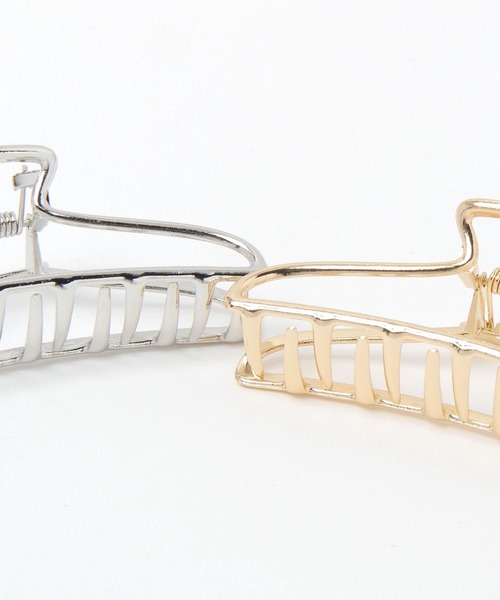 LAKOLE（ラコレ）の「メタルフレームバンスクリップ / 648470（バレッタ/ヘアクリップ・レディース・その他1/その他2・FREE）」の5枚目の写真