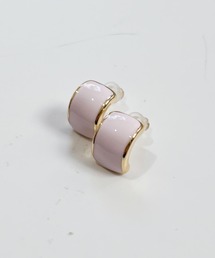 YU-KA:パステルカーブ ピアス Pastel curve pierce