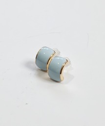 YU-KA:パステルカーブ ピアス Pastel curve pierce
