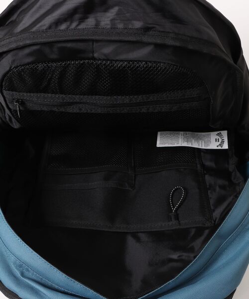 BILLABONG(ビラボン)の「BILLABONG メンズ COMMAND STASH バックパック/リュック 【2026年春夏モデル】(バックパック/リュック・メンズ・グレー/ブルー系その他・FREE)」の5枚目の写真