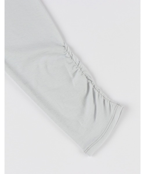 CW-X（シーダブリューエックス）の「スポーツウェア　ロングＴシャツ　長袖（Tシャツ/カットソー・レディース・ブルー系その他/グレー・M/S/L）」の6枚目の写真