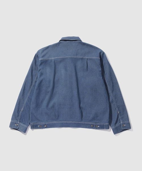 NAVY(ネイビー)の「【NAVY / ネイビー】ブリーズデニム Type2ジャケット UV 接触冷感(デニムジャケット・メンズ・ネイビー/ブルー・XL/L/M/S)」の15枚目の写真