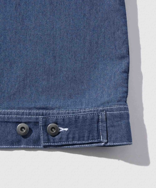 NAVY(ネイビー)の「【NAVY / ネイビー】ブリーズデニム Type2ジャケット UV 接触冷感(デニムジャケット・メンズ・ネイビー/ブルー・XL/L/M/S)」の19枚目の写真