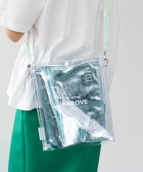 Three Four Time（ｽﾘｰﾌｫｰﾀｲﾑ）の「フラッシュクリア保冷ショルダー（ショルダーバッグ・レディース・シルバー/ブルー/ピンク・FREE）」の7枚目の写真