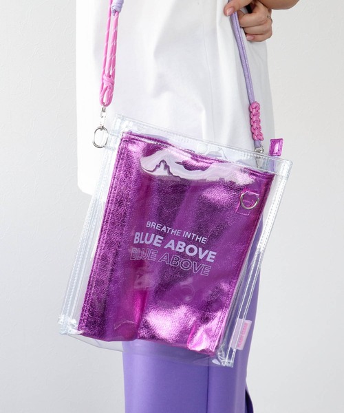 Three Four Time（ｽﾘｰﾌｫｰﾀｲﾑ）の「フラッシュクリア保冷ショルダー（ショルダーバッグ・レディース・シルバー/ブルー/ピンク・FREE）」の8枚目の写真