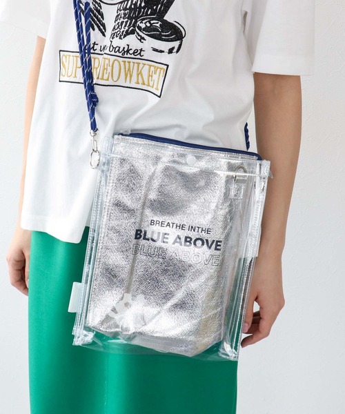 Three Four Time（ｽﾘｰﾌｫｰﾀｲﾑ）の「フラッシュクリア保冷ショルダー（ショルダーバッグ・レディース・シルバー/ブルー/ピンク・FREE）」の11枚目の写真