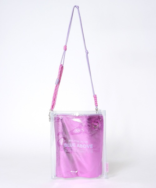 Three Four Time（ｽﾘｰﾌｫｰﾀｲﾑ）の「フラッシュクリア保冷ショルダー（ショルダーバッグ・レディース・シルバー/ブルー/ピンク・FREE）」の17枚目の写真