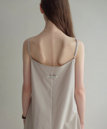 LENAV（ルナブ）の「サマーウールノースリーブワンピース（ベージュ）（ワンピース）」