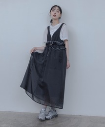 Eimee Law | ウエストフリルジャンパースカート(ジャンパースカート)