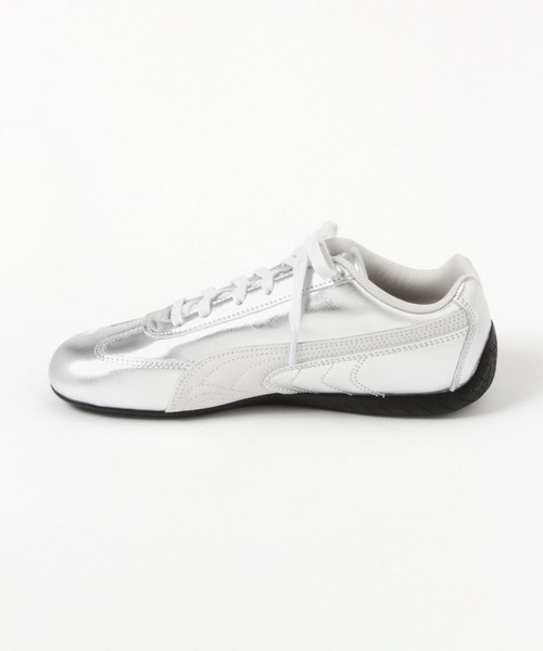 PUMA（プーマ）の「【PUMA】SPEEDCAT SILVER（スニーカー・レディース・シルバーグレー・24cm/23cm/24.5cm）」の2枚目の写真