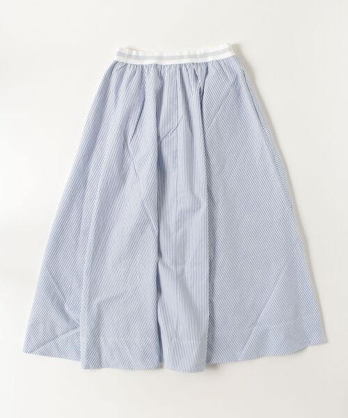 TOMMY HILFIGER（トミーヒルフィガー）の「コットンポプリンミディスカート（スカート・レディース・ブルー・X-SMALL/XX-SMALL）」の2枚目の写真